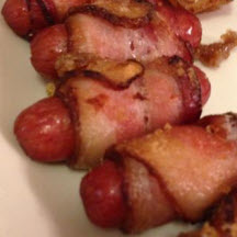 Bacon-Wrapped Cocktail Wienies