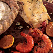Buffalo Shrimp with Gorgonzola Dip