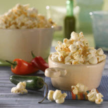 Cheesy Jalapeño Popper Popcorn