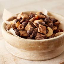 View the recipe for Chocolate & Fruit Snack Mix. Chocolate & Fruit Snack Mix