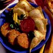 Coconut Shrimp Wontons