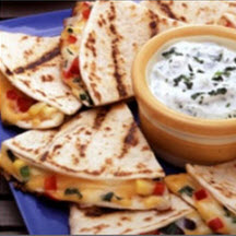 Confetti Quesadillas with Colby and Monterey Jack Cheese