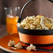 Crispy Crunchy Apple Popcorn