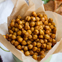 View recipe for Crunchy Roasted Chickpeas. Crunchy Roasted Chickpeas