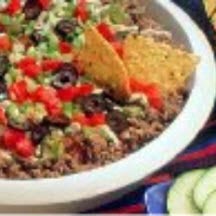 Mexi Beef & Bean Dip