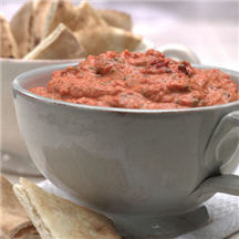 Roasted Red Pepper and White Bean Dip
