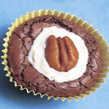 Brownie Bites with Magic Frosting