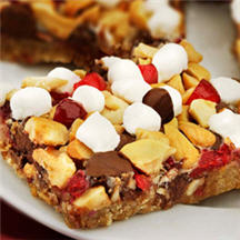 Cranberry Cashew Cookie Bars