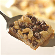Extra Nutty Chocolate Chip Squares