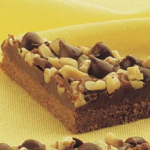 Fudgey Chocolate Cookie Bars