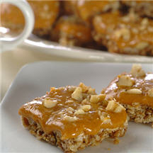 Pumpkin Butterscotch Fudge Bars
