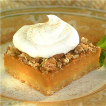 Pumpkin Pecan Pie Squares