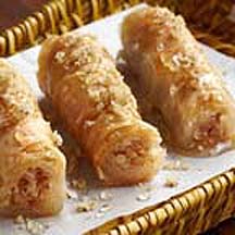 Rolled Baklava