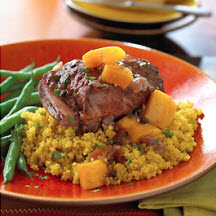 Aji-Beef Short Ribs with Golden Herbed Quinoa