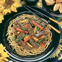 Beef and Garden Vegetable Stir Fry