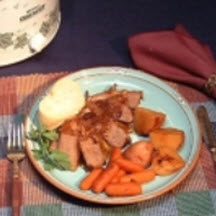Chipotle Spiked Crockpot Brisket