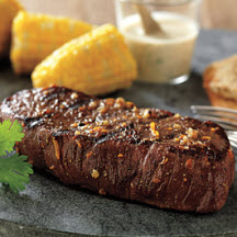 Citrus Steaks with Spicy Orange Sauce