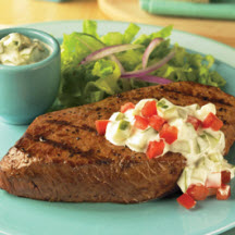 Cucumber Ranch Steaks
