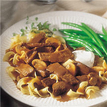 Easy Beef Stroganoff