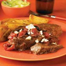 Greek-Style Steaks