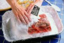 Herbed Beef in Salt Crust