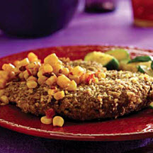 View recipe for Mexican-style Milanesa with Smoky Corn Relish. Mexican-style Milanesa with Smoky Corn Relish