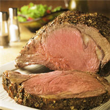 Beef Rib Eye Roast with Savory Sauce