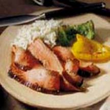Roasted Sirloin with Maple Mustard Glaze