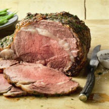 Salt Encrusted Ribeye Roast