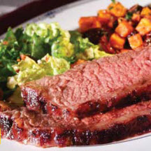 Sweet Cherry and Chipotle Roasted New York Strip