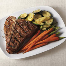 T-Bones with Sweet and Savory Steak Sauce