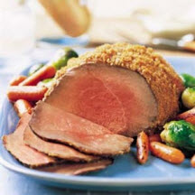 Three-Mustard Beef Round Tip