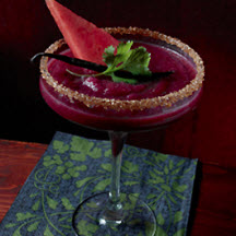 Frozen Watermelon Blackberry Margaritas