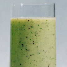 Minty Kiwi Cucumber Smoothie