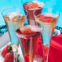 Strawberry Kir Royale