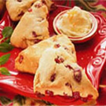 Cranberry Orange Scones