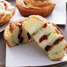 Cranberry Streusel Brioche