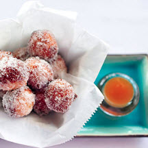 Lemon Crème Fraiche Idaho® Potato Doughnuts