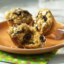 Oatmeal Raisin Cookie Muffins