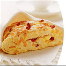 Bacon, Egg and Cheddar Scones