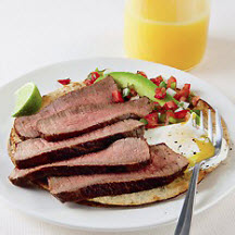 Baja Sunrise Steak and Eggs