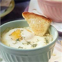 Baked Havarti Eggs
