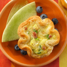 Breakfast Biscuit Quiches