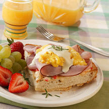 Breakfast Ham Focaccia