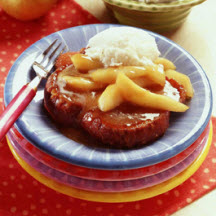 Caramelized French Toast with Vanilla Pears