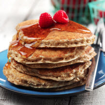 View the recipe for Cinnamon Oatmeal Pancakes. Cinnamon Oatmeal Pancakes