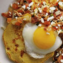 View recipe for Corn Cakes with Queso Fresco Salsa. Corn Cakes with Queso Fresco Salsa
