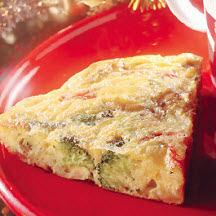 Crab and Asparagus Frittata