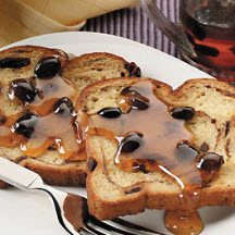 View the recipe for Easy Oven-baked French Toast with Raisin Syrup. Easy Oven-baked French Toast with Raisin Syrup