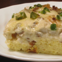 Egg and Sausage Strata